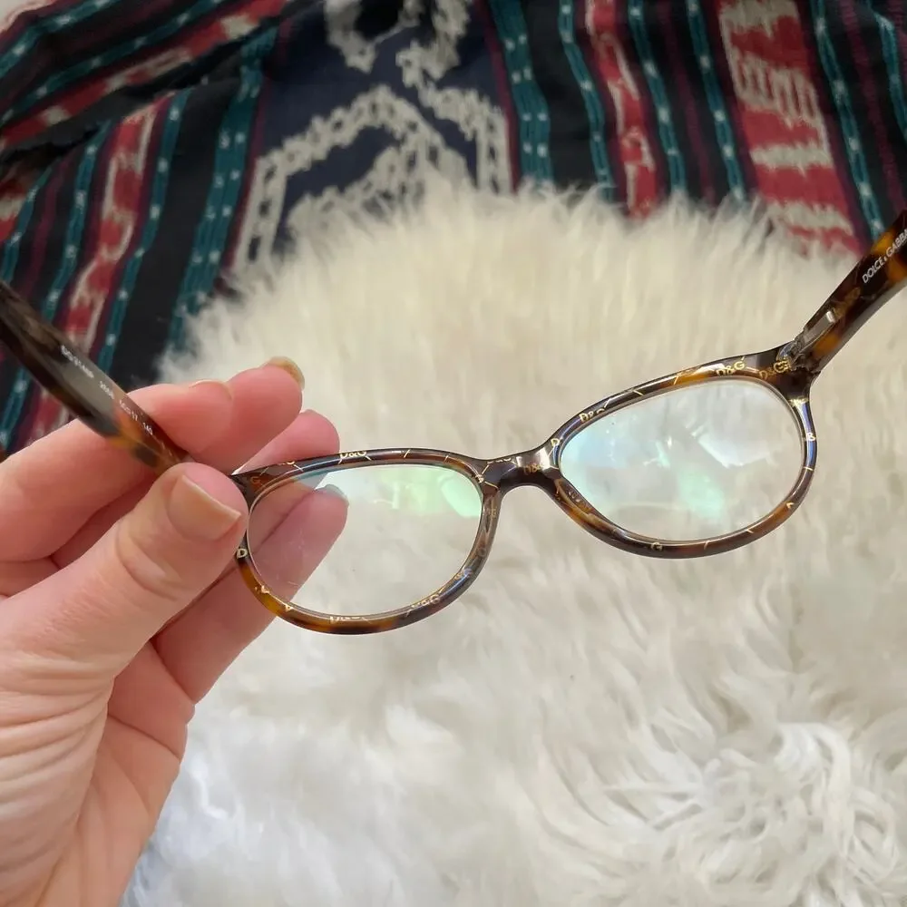 Dolce & Gabbana D&G prescription sunglasses tortoise DG3146P 'T' FRAMES ONLY - Picture 8 of 8